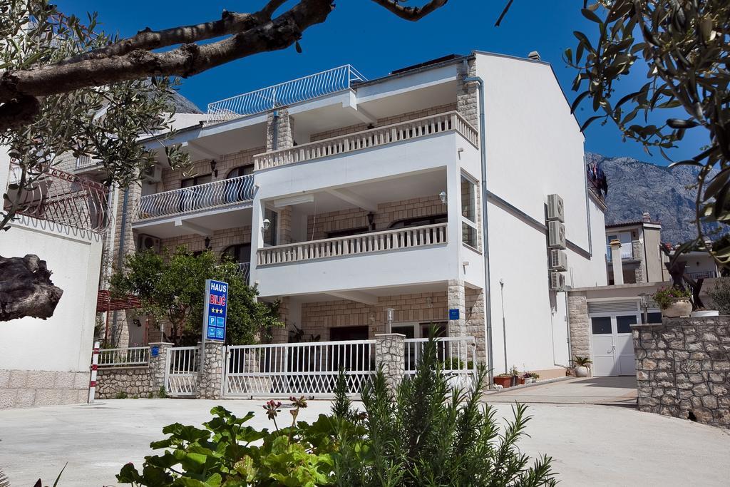 House Bilic Apartman Baška Voda Kültér fotó