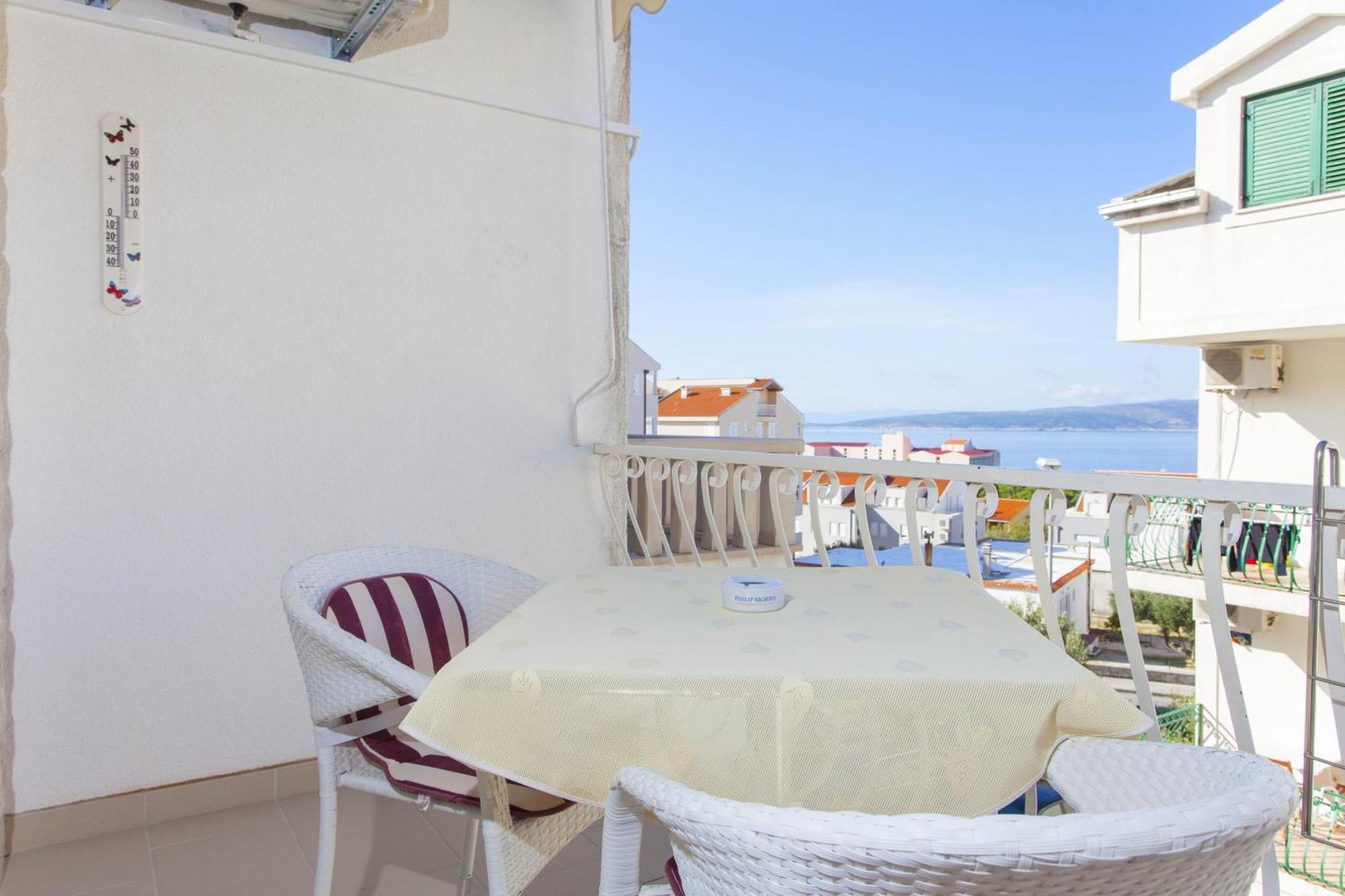 House Bilic Apartman Baška Voda Szoba fotó